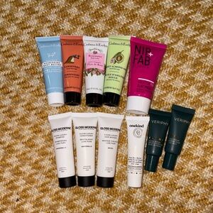 Assorted Skincare and Beauty Tubes